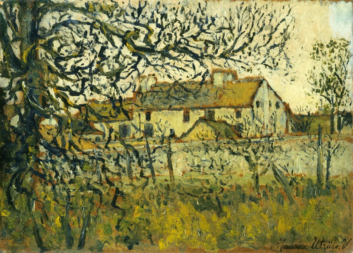 Landscape, Pierrefitte by Maurice Utrillo