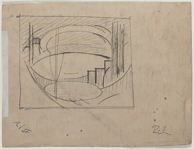 Study for "Soho" (verso)