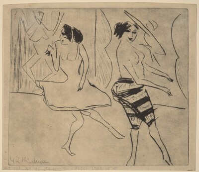 Dancers in Studio