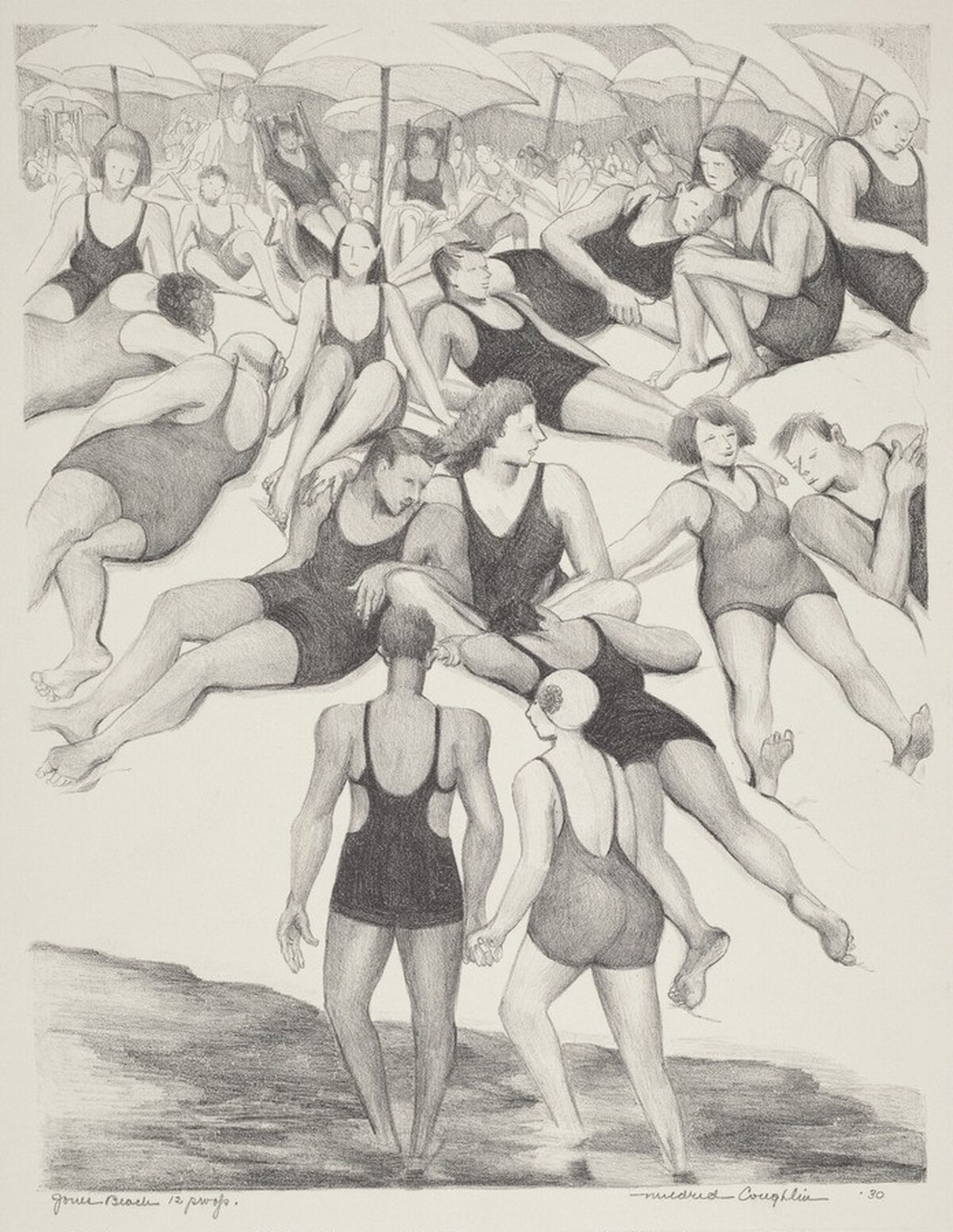 Jones Beach by Mildred Marion Coughlin