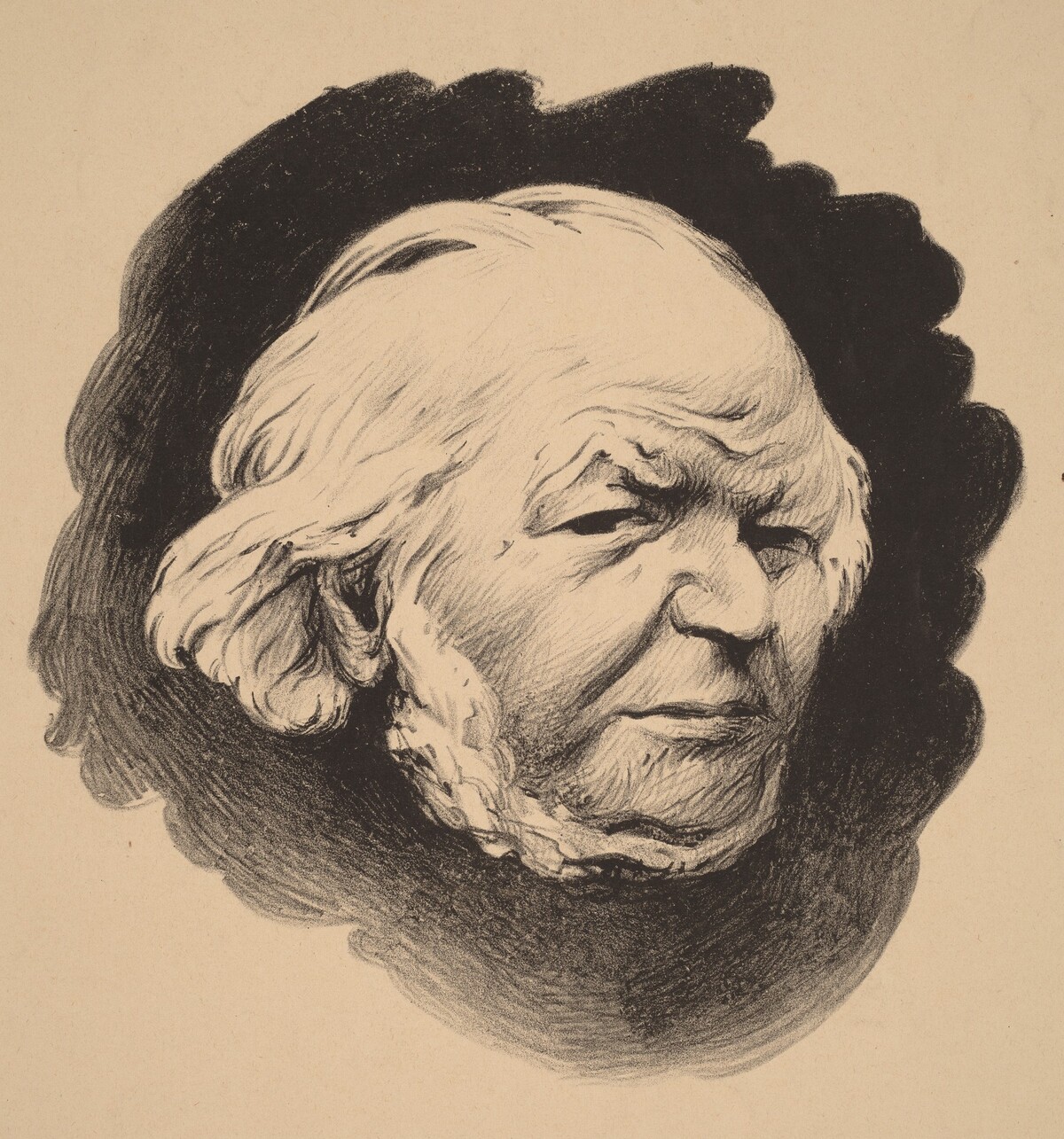 Henri Daumier (Honore Daumier) by Félix Vallotton