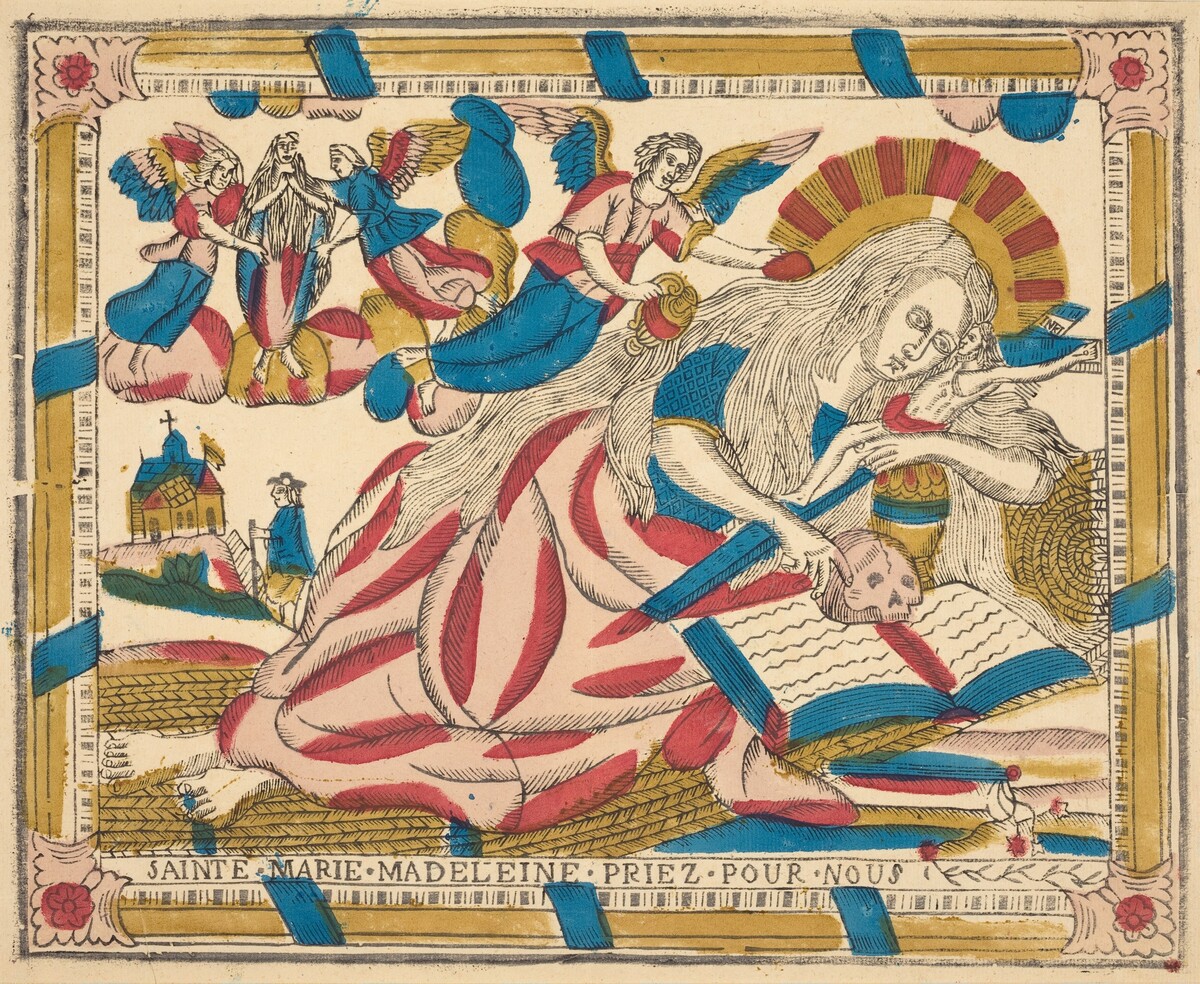 Saint Mary Magdalene Pray for Us by French 19th Century