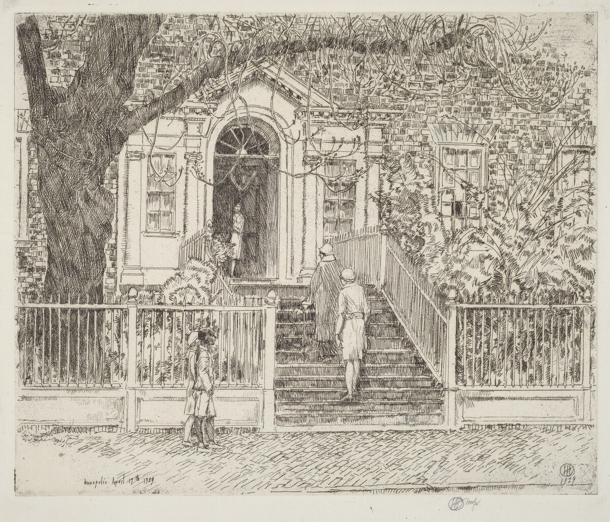 The Chase House by Childe Hassam