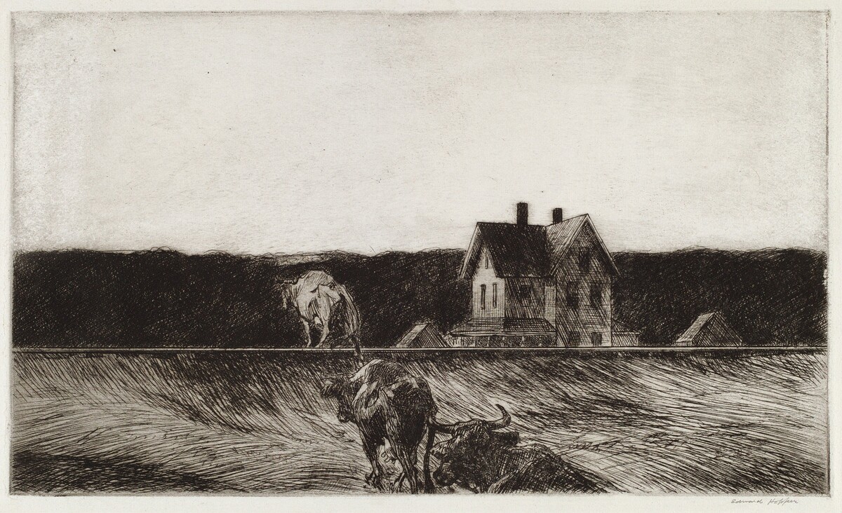 American Landscape by Edward Hopper