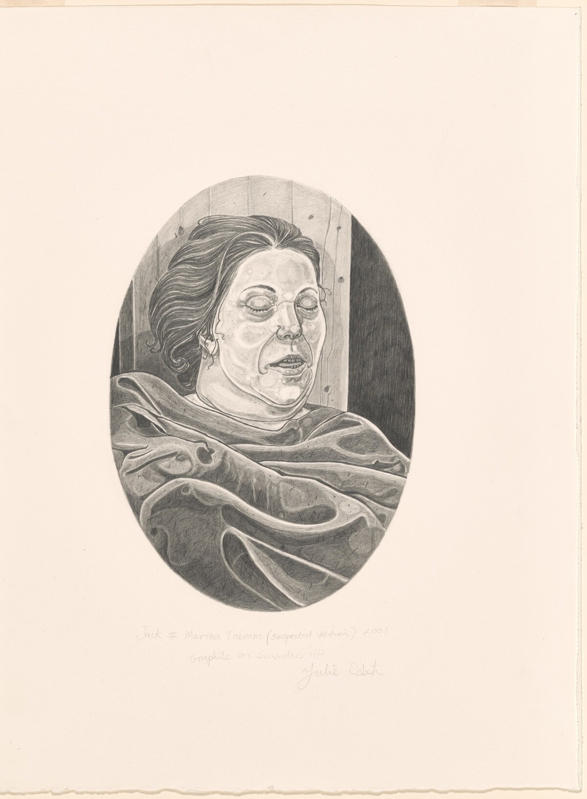 Jack # Martha Tabram (suspected victim) by Julie Roberts