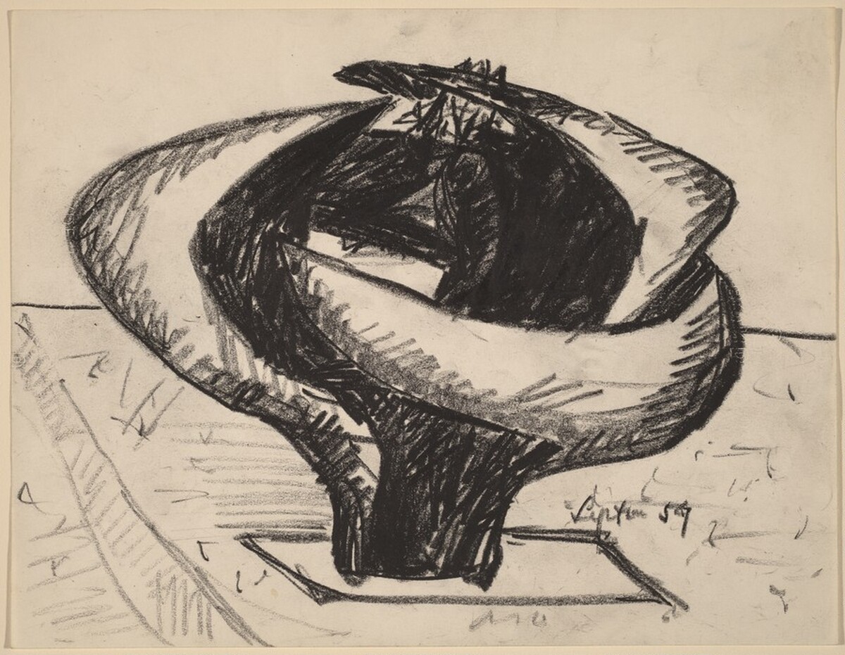 Study for "Winter Solstice" by Seymour Lipton