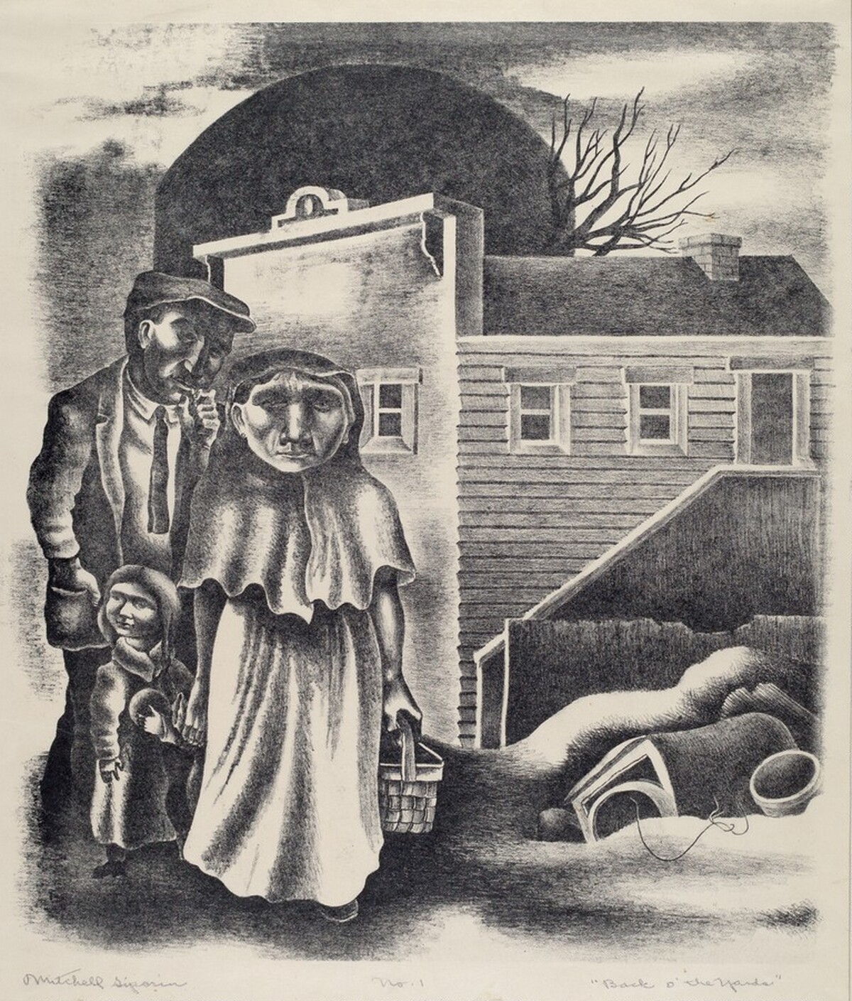 Back O' The Yards by Mitchell Siporin