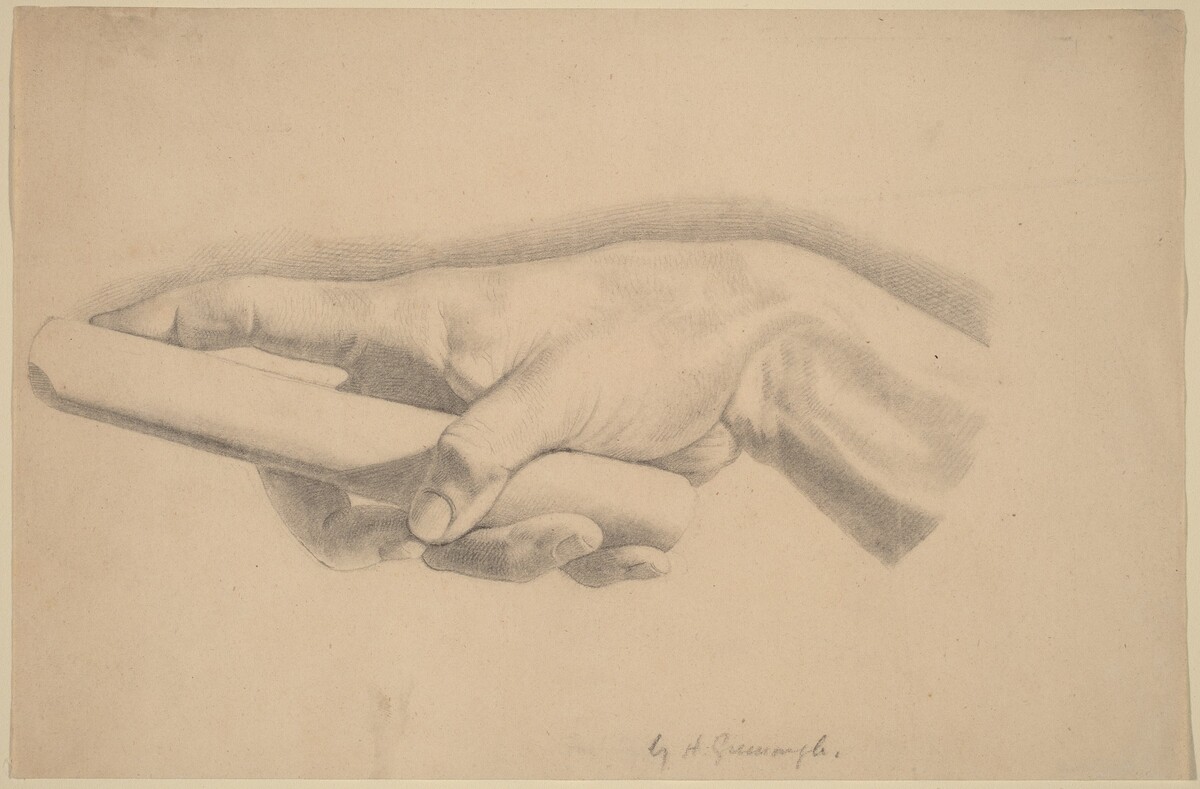 Study of a Hand by Horatio Greenough