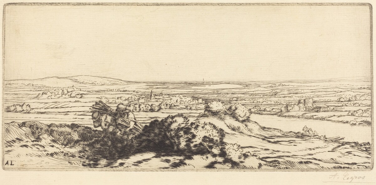 Valley of Dunes (La vallee des dunes) by Alphonse Legros