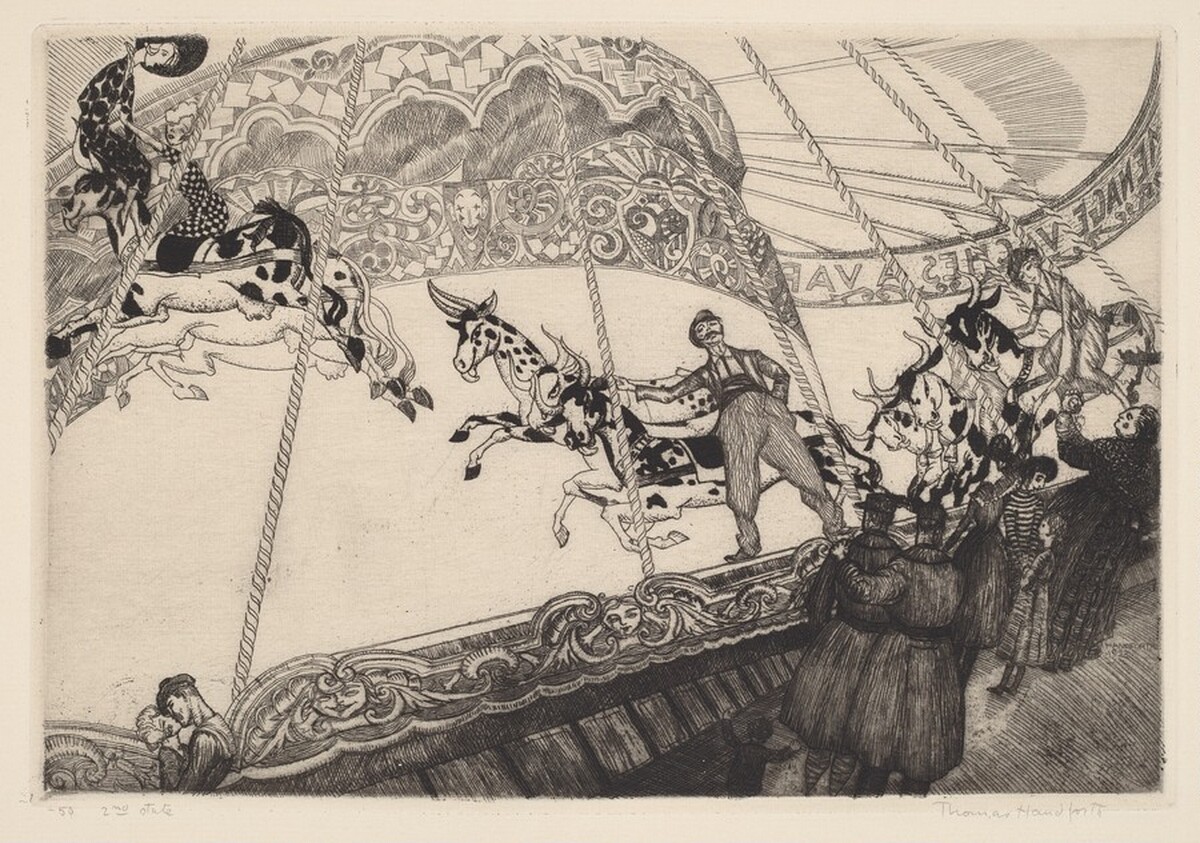 Merry-Go-Round by Thomas Schofield Handforth