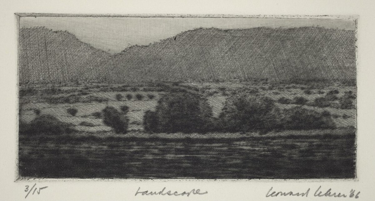 Landscape by Leonard Lehrer