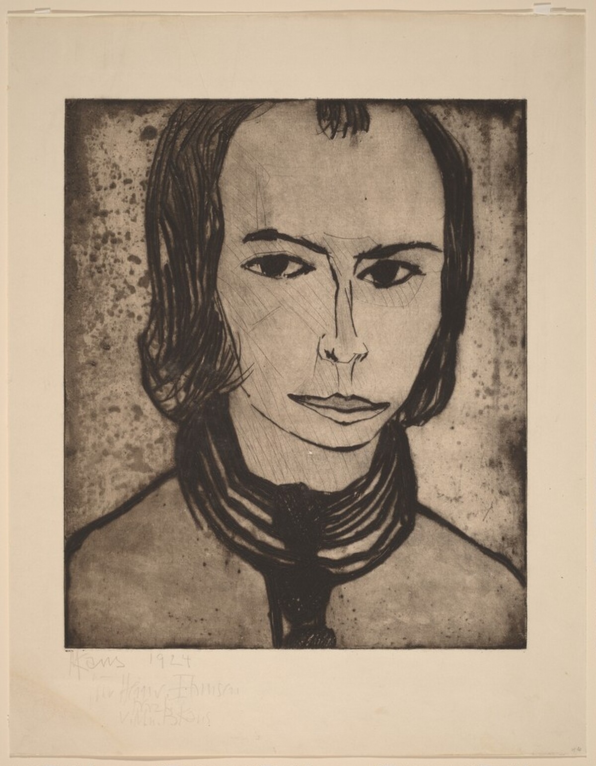 Head of a Girl by Max Kaus