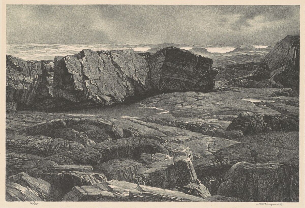 Storm Ledge by Stow Wengenroth