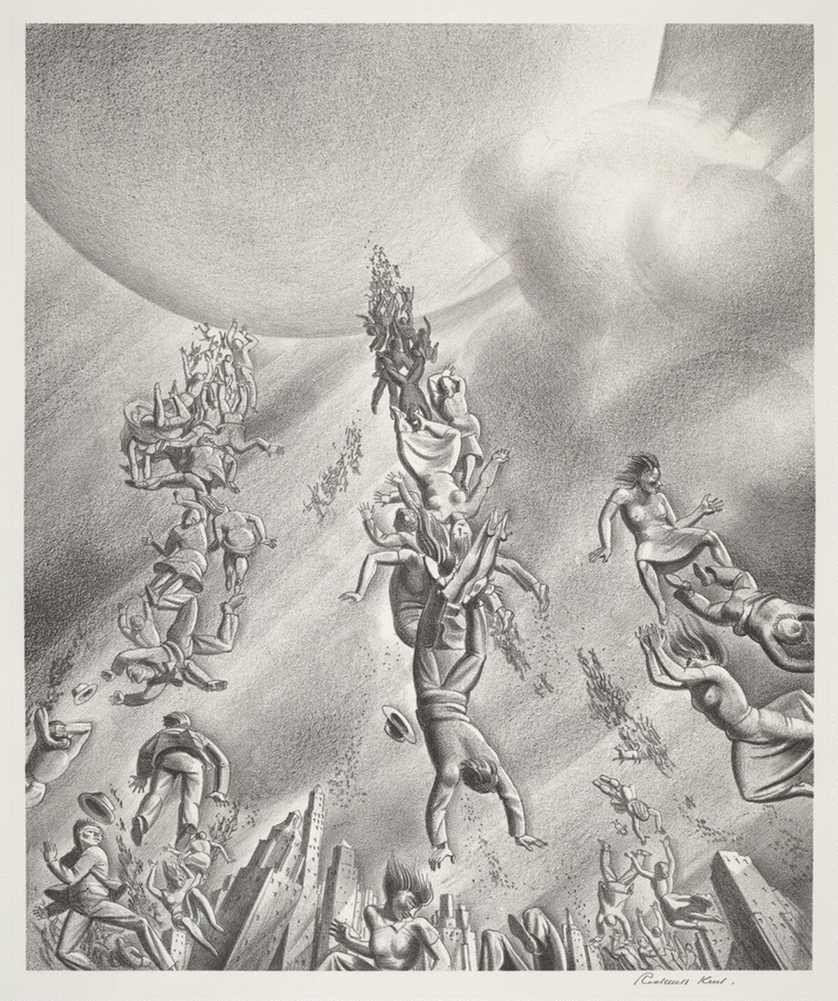 Degravitation by Rockwell Kent