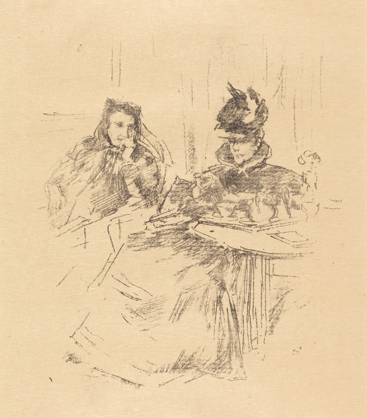 Afternoon Tea by James McNeill Whistler