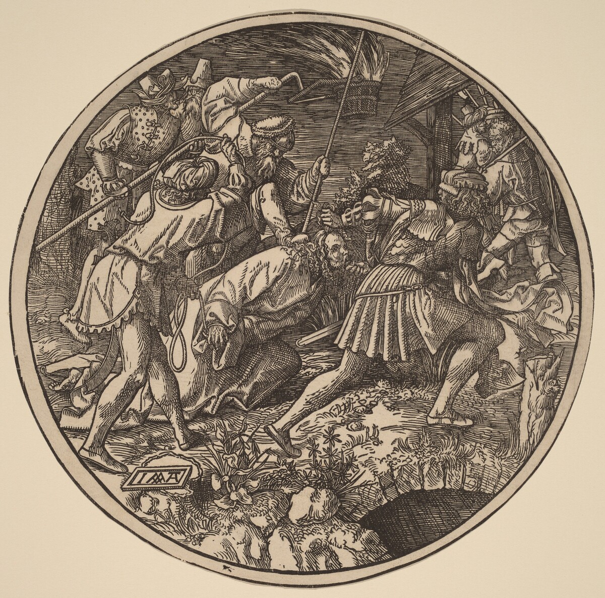 Christ Led Away After His Arrest by Jacob Cornelisz van Oostsanen