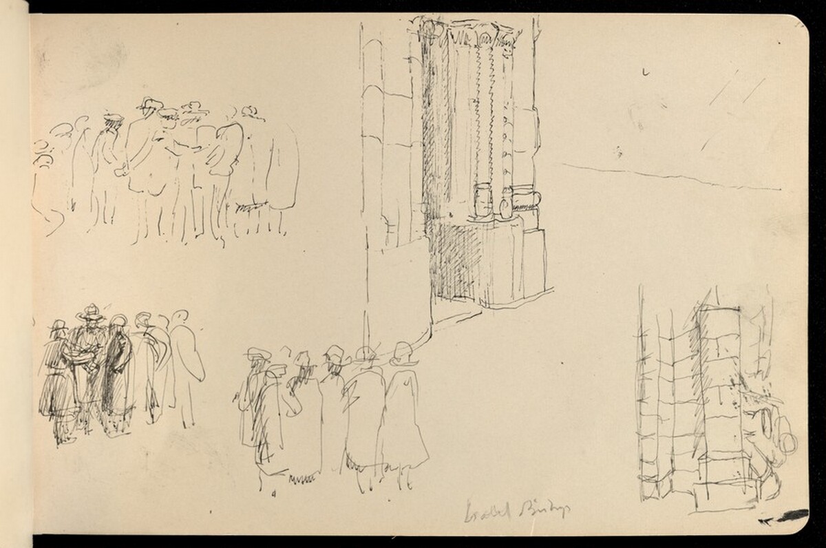 Isabel Bishop Early Sketchbook by Isabel Bishop