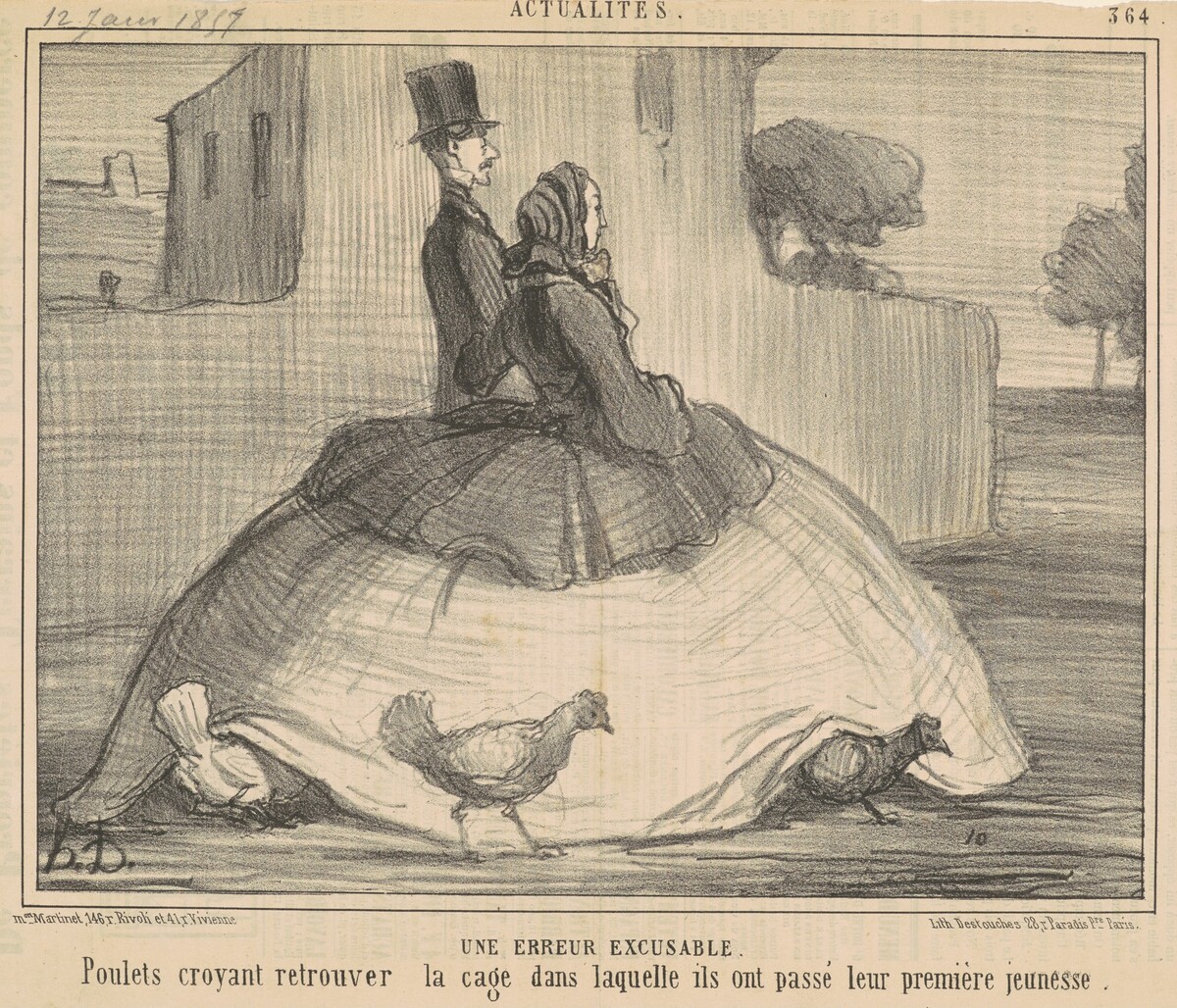 Une erreur excusable by Honoré Daumier