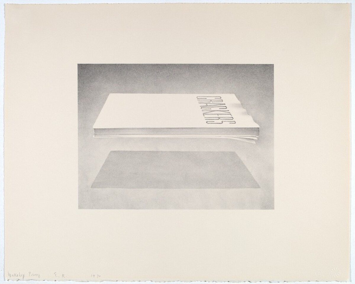 Crackers by Ed Ruscha