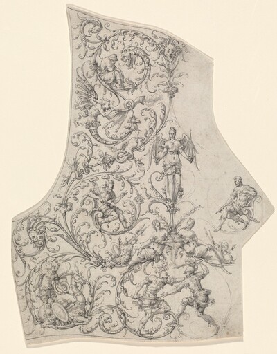 The Backplate of a Suit of Parade Armor