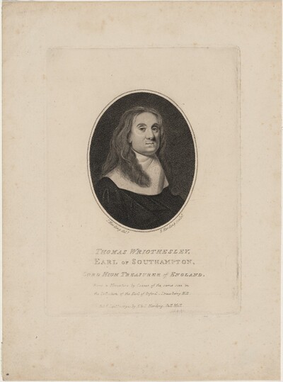 Thomas Wriothesley, Earl of Southampton
