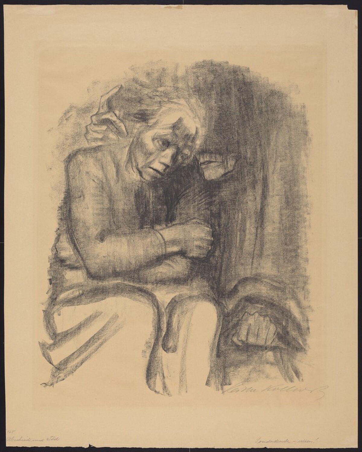 Departure and Death (Abschied und Tod) by Käthe Kollwitz