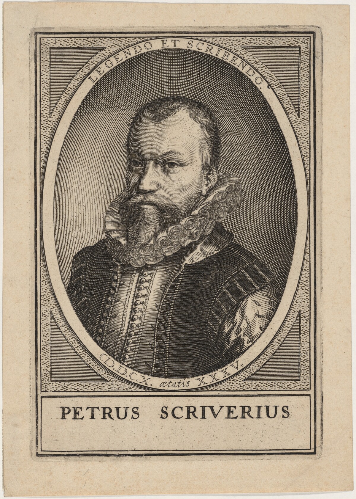 Petrus Scriverius by Unknown Artist
