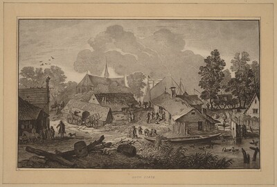 Village with Pond