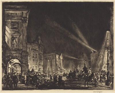 Piccadilly Circus, 1915
