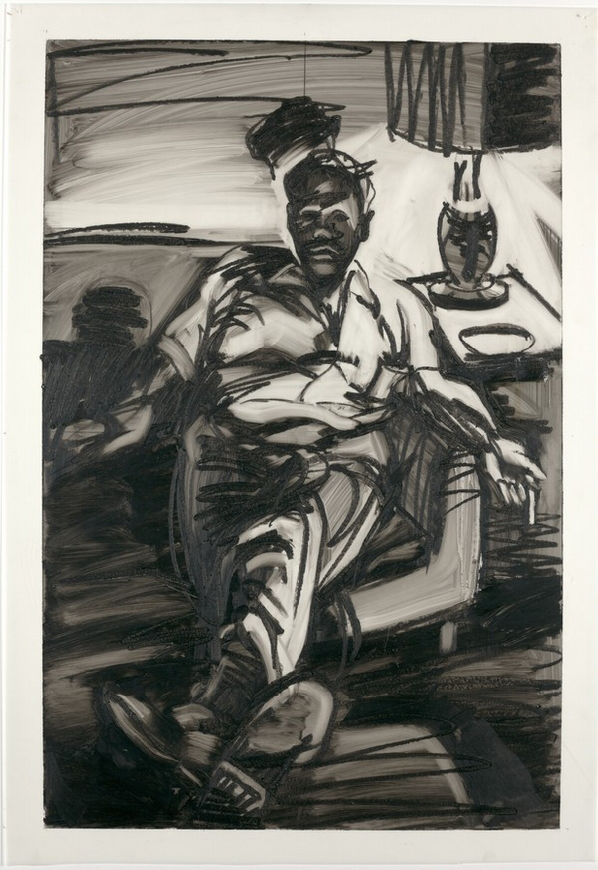 Sitting by Mike Glier