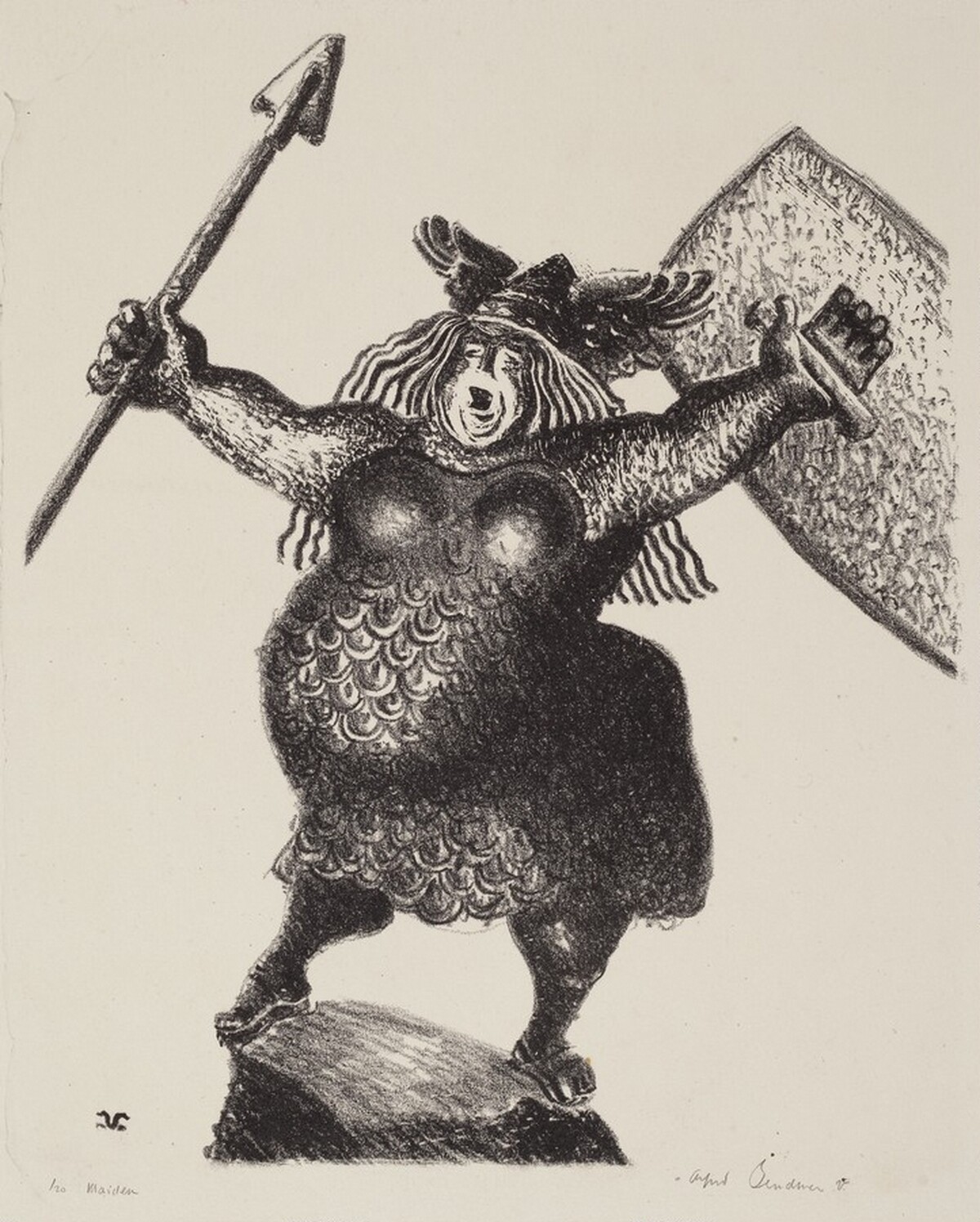 Maiden by Alfred Bendiner