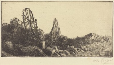 The Old Race-grounds at Montrouge (Les vielles carriers de Montrouge)