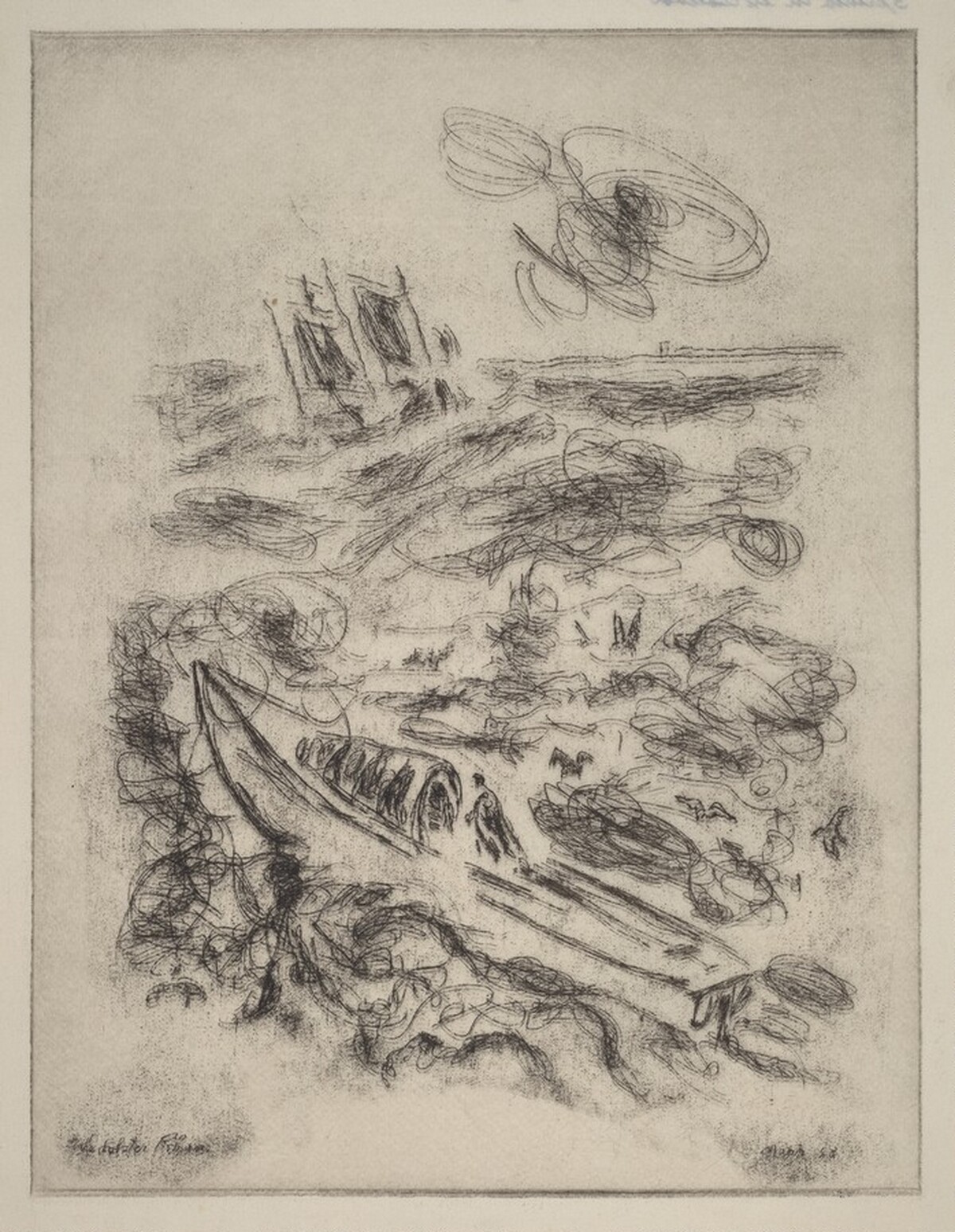 Lobster Fishermen (Third Version) by John Marin