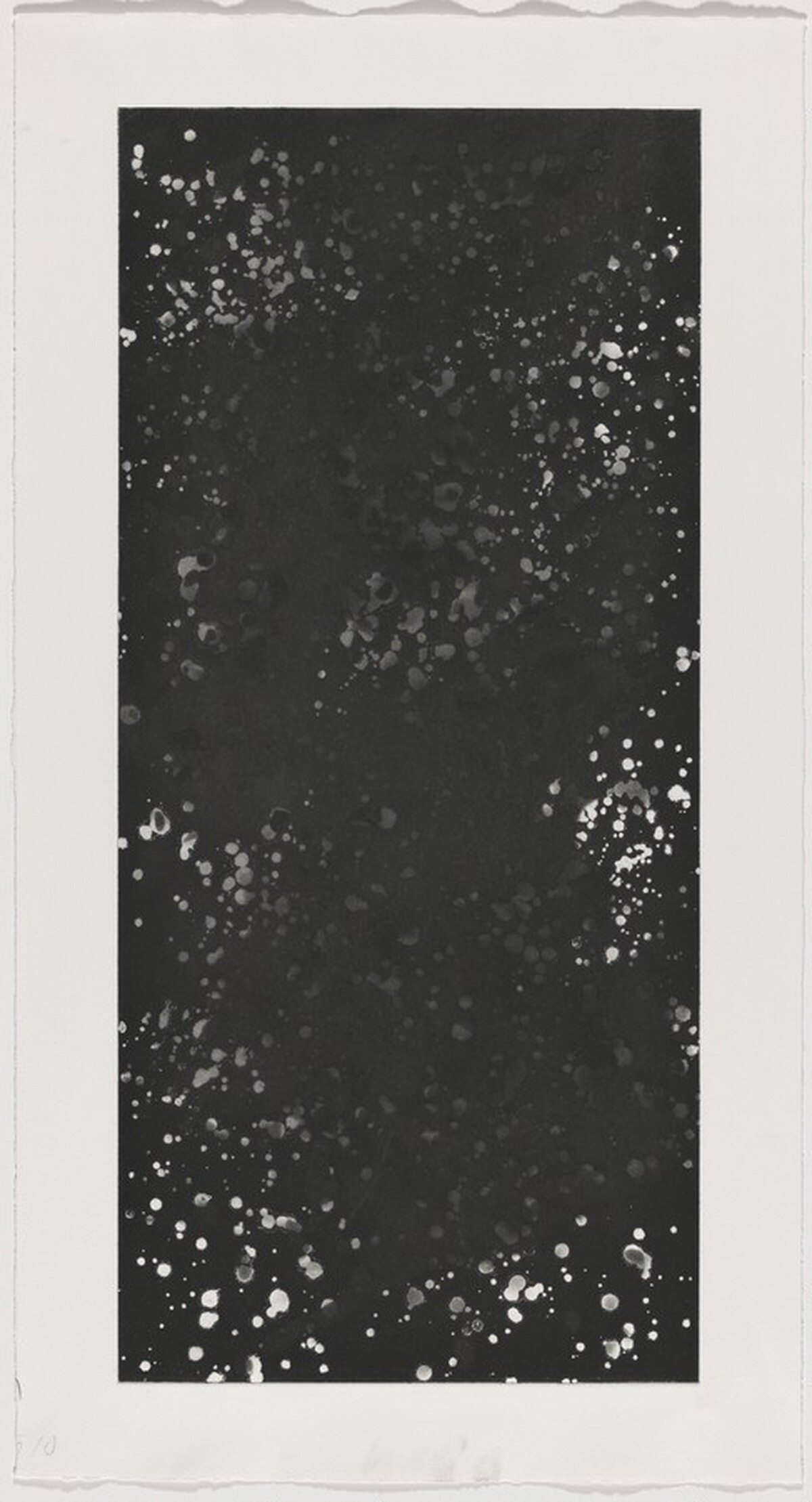 A Walk in the Woods [working proof 1 for Left Panel] by Pat Steir