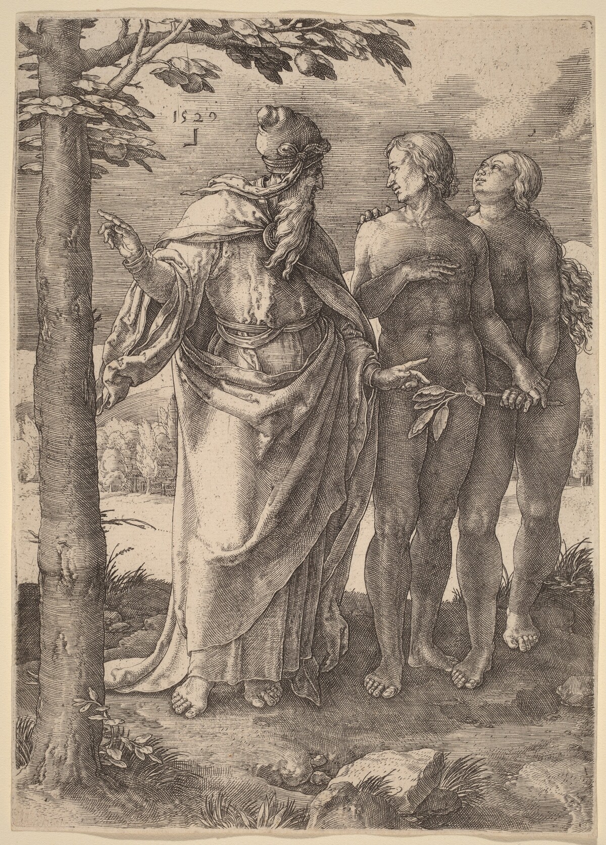 The First Prohibition by Lucas van Leyden