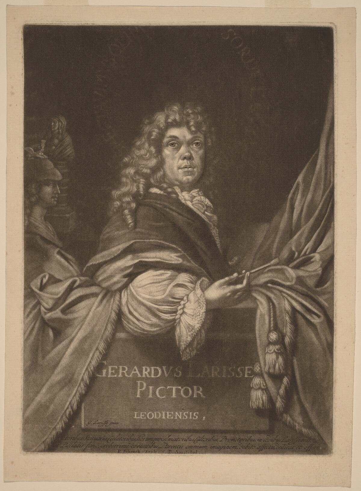 Gerard de Lairesse by Pieter Schenck I after Gerard de Lairesse