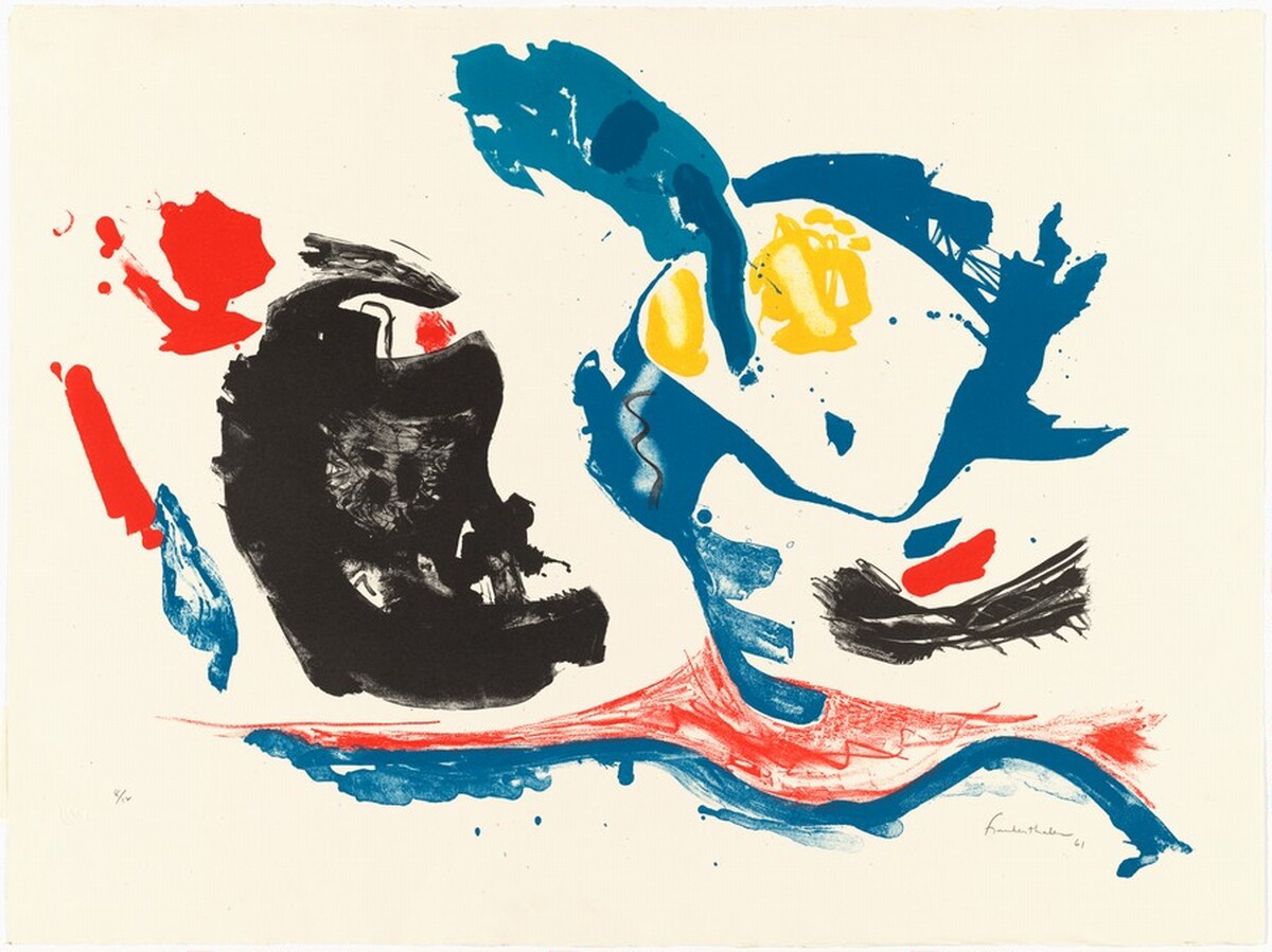 First Stone by Helen Frankenthaler