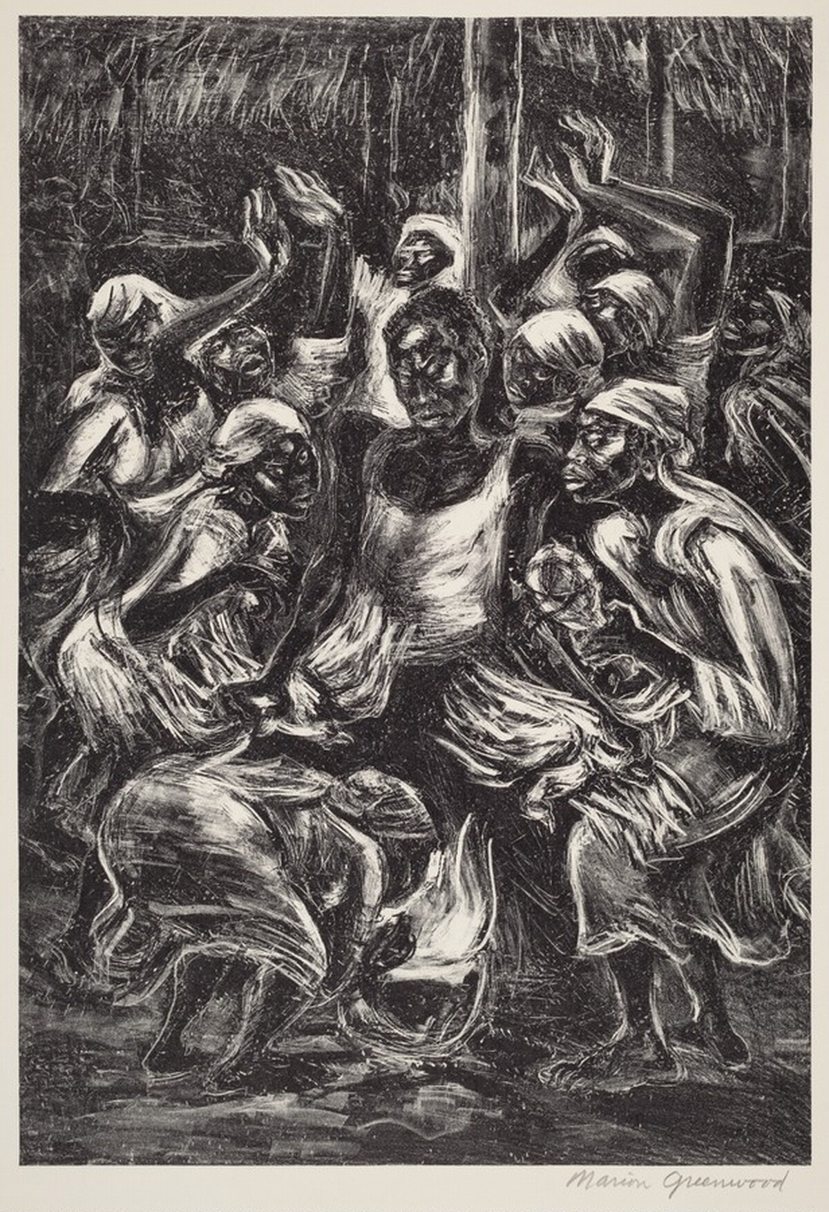 Voodoo Ritual by Marion Greenwood