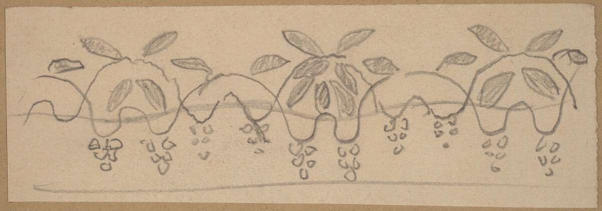 Study for a Border Design by Charles Sprague Pearce