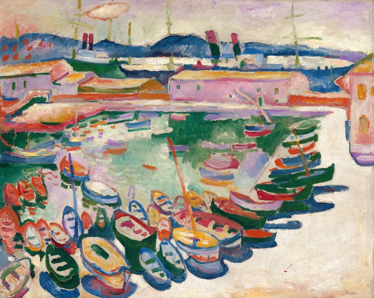The Port of La Ciotat by Georges Braque