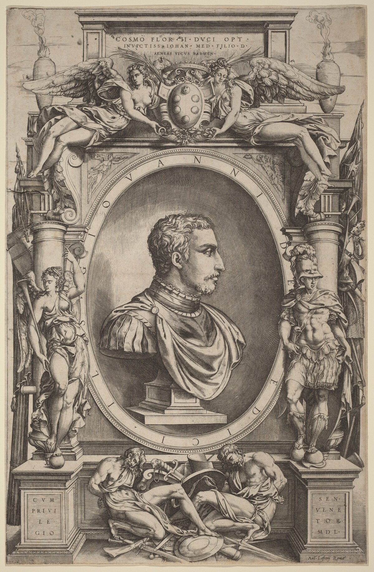 Giovanni de' Medici by Enea Vico