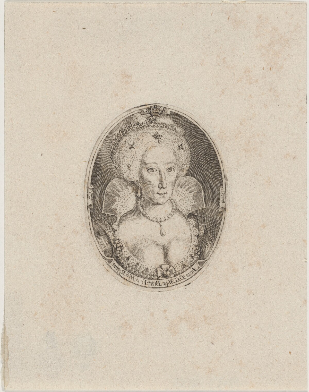 Anne of Denmark by Simon de Passe