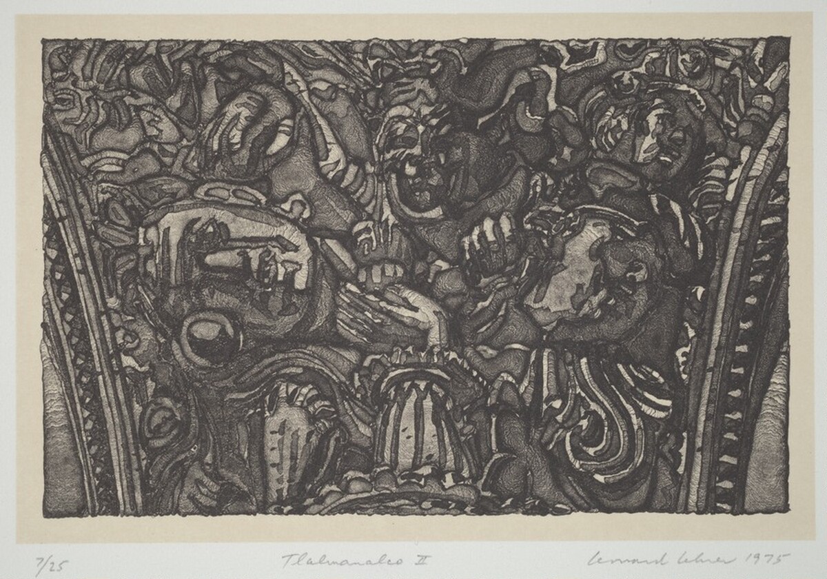 Tlalmanalco II by Leonard Lehrer