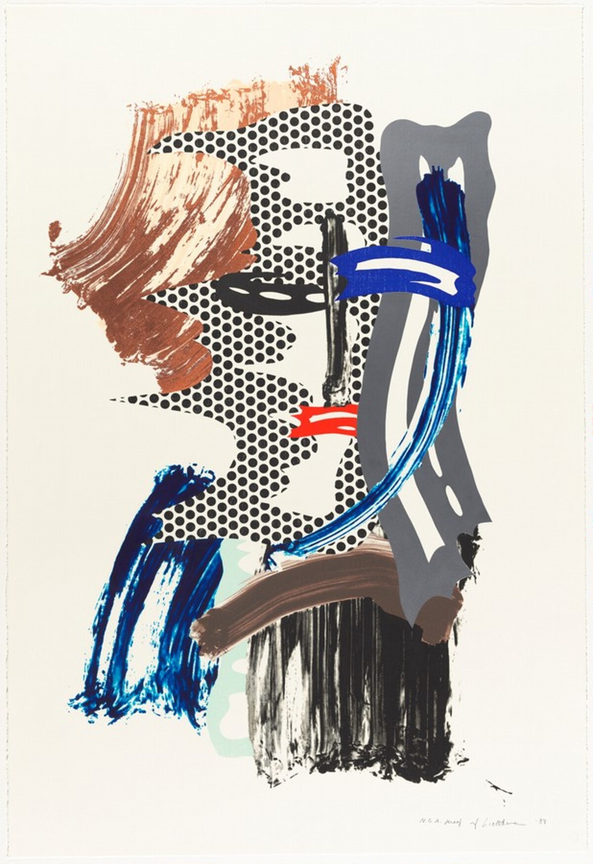 The Mask by Roy Lichtenstein