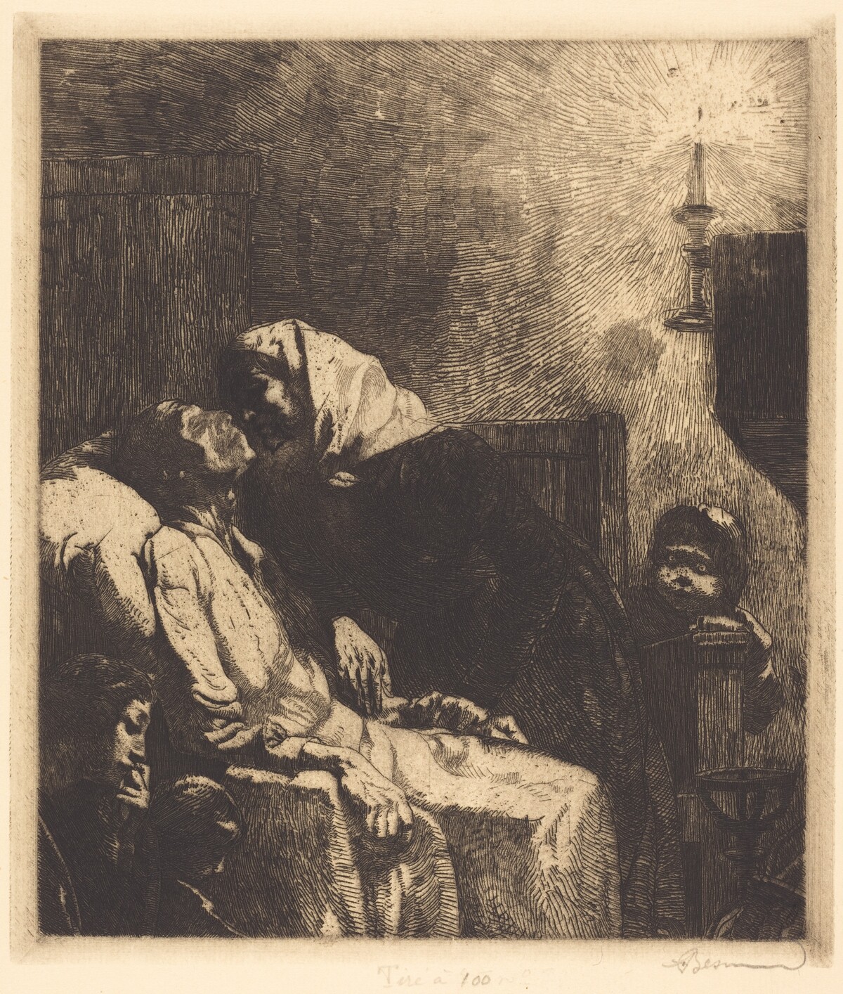 The End by Albert Besnard