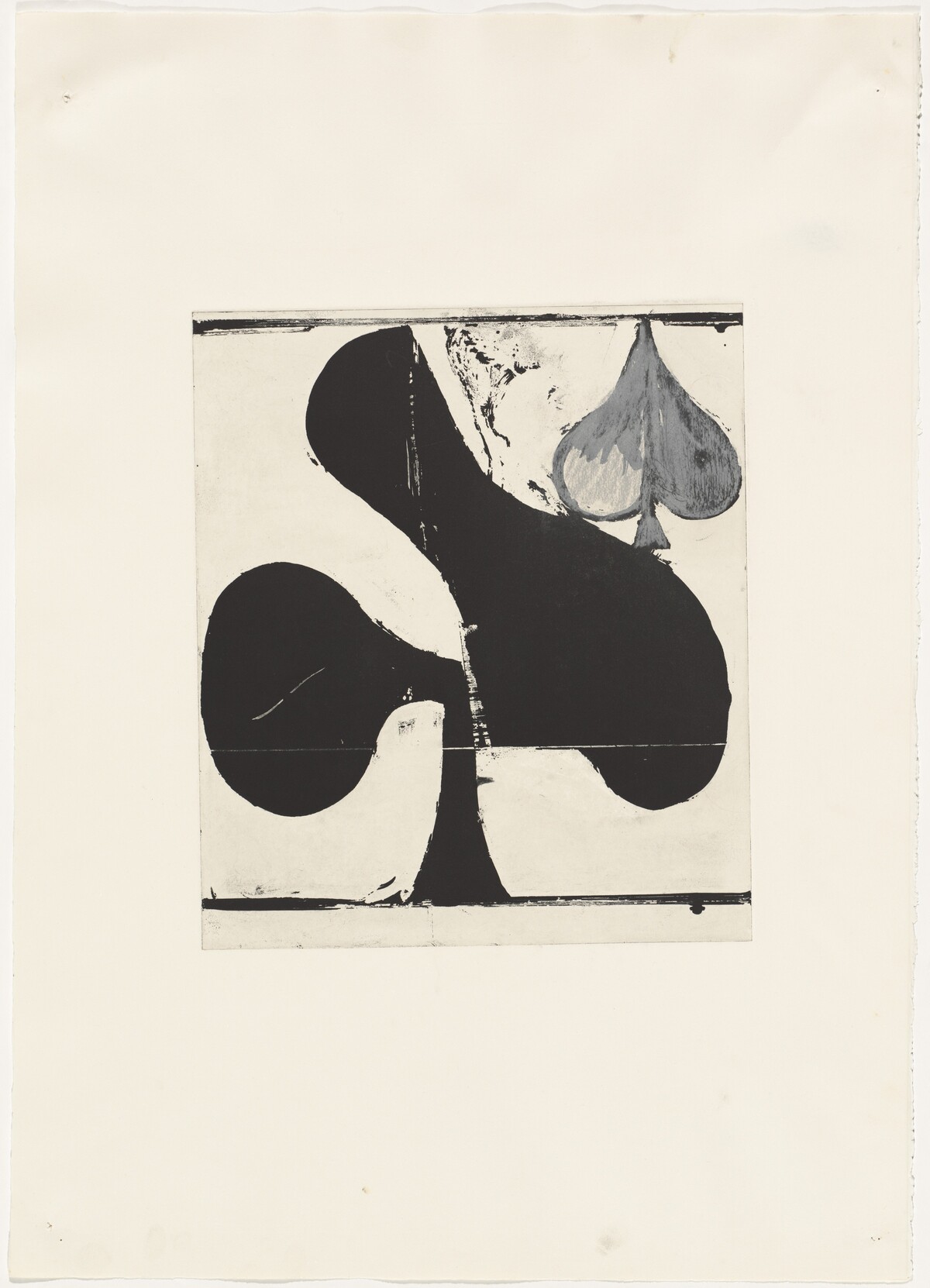 Combination [working proof 1] by Richard Diebenkorn