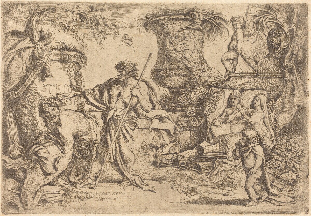 Temporalitas Aeternitas by Giovanni Benedetto Castiglione