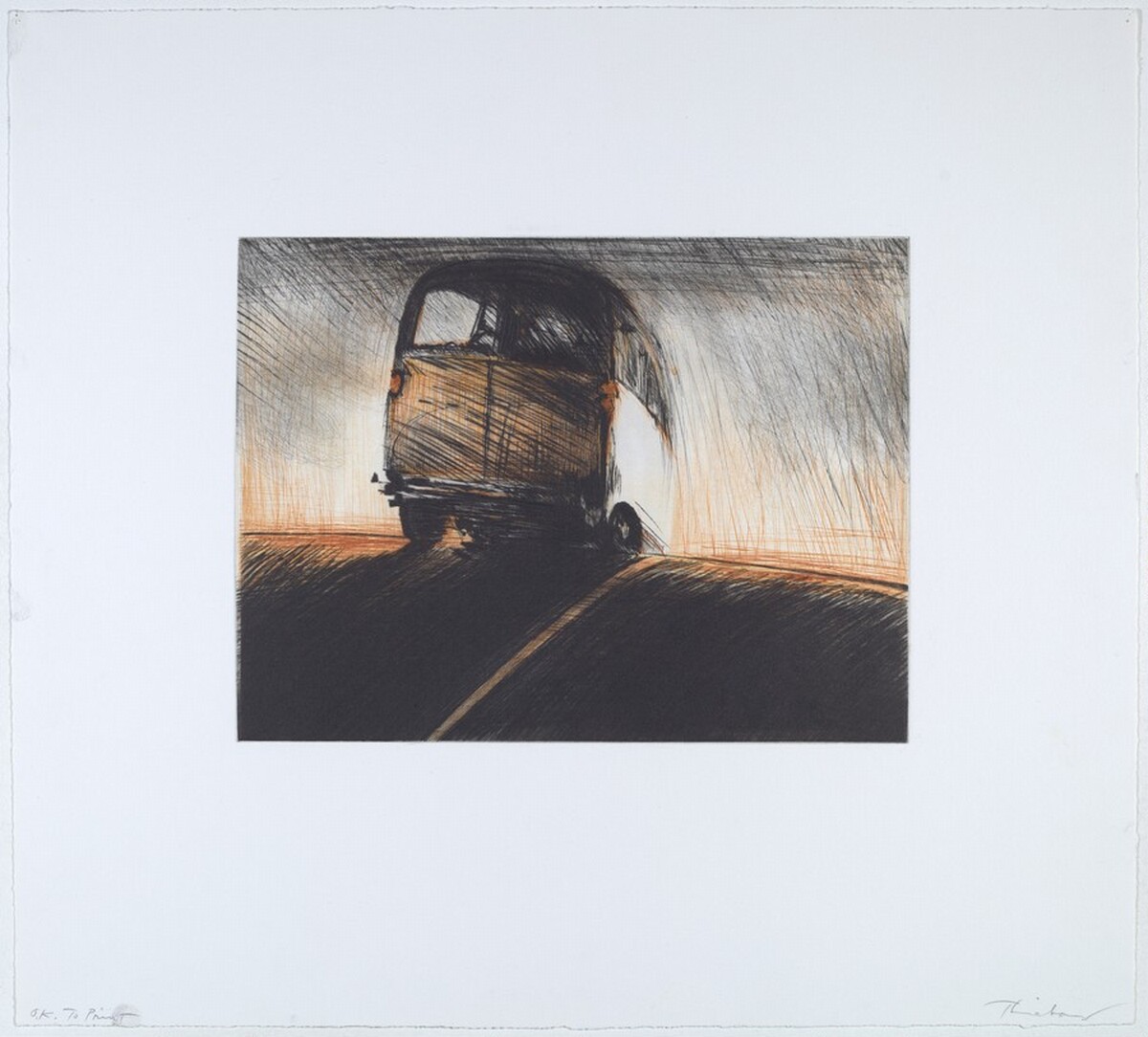 Van by Wayne Thiebaud