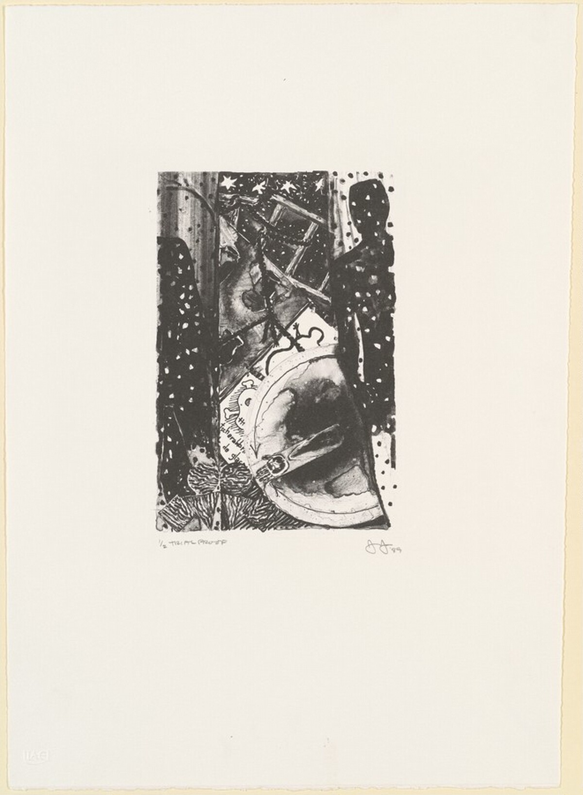 Winter [trial proof] by Jasper Johns