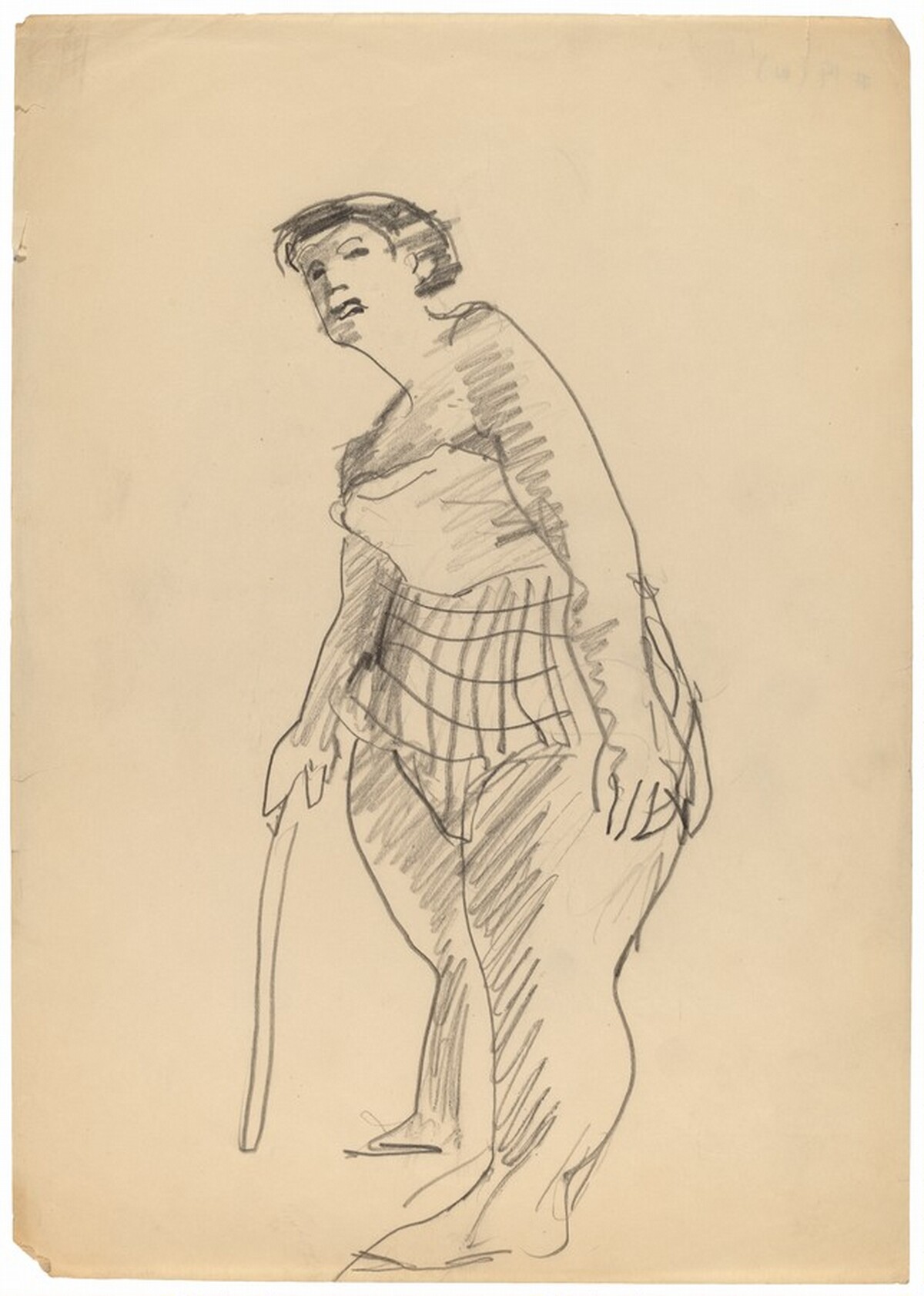 Standing Woman in a Bathing Suit by Mark Rothko